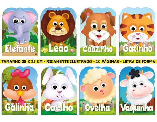 Coleção De Livro Infantil - Olha Quem Sou! - 8 Títulos