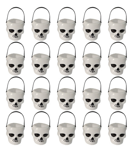 Tarro De Caramelos Con Forma De Esqueleto Para Halloween, 20