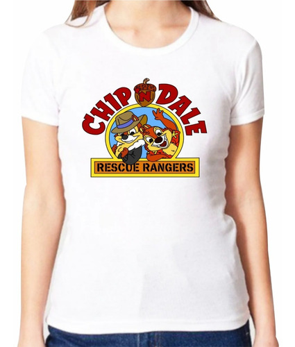 Playera Chip Y Dale Rescatador 