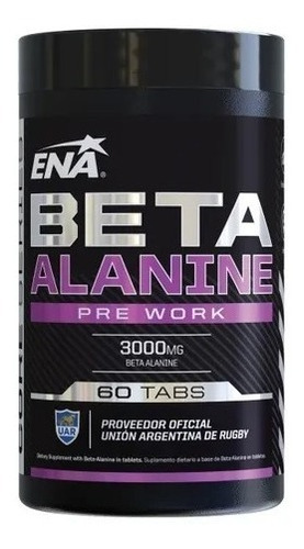 Beta Attack 60 Cap Ena Sport Pre Entreno Beta Alanina