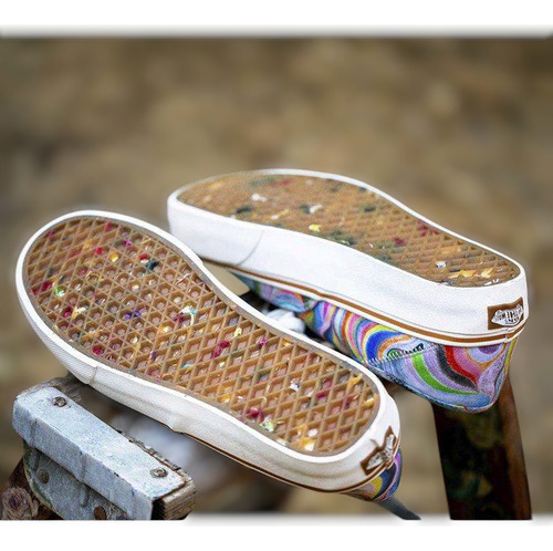 Tenis Vans Authentic Sf Chris Johanson Vn0a3mu642d Original