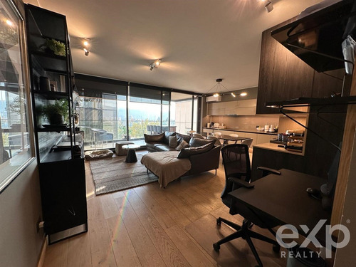 Departamento De Lujo En Venta Amoblado En Vitacura, Buena Ub