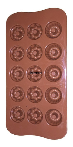 Molde De Silicona Mixto2 Chocolates Bombones Jabon