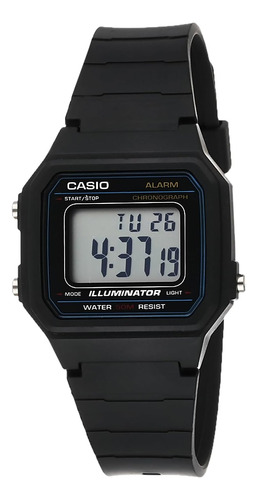 Casio W-217h-1a Reloj Para Niños Para Hombre Cronómetro Alar