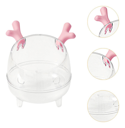 Bañera De Arena De Hámster Ducha De Ducha De Animal Rosa