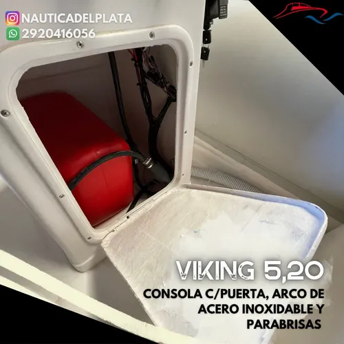 Semirrigido Gomón Viking 5,20 Con Motor Mercury 60 Elpt 4t