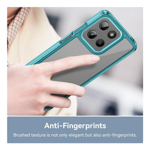 Funda De Acrílico Y Tpu Para Motorola Moto E15 Para Motorola