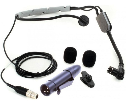 Sm35-xlr Microfono Shure Condensador Cardioide Diadema Color Negro