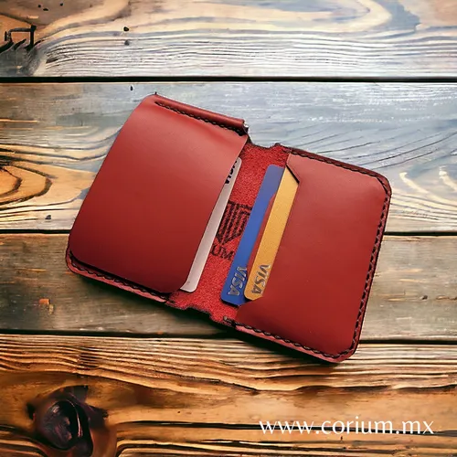 Cartera de outlet piel personalizada
