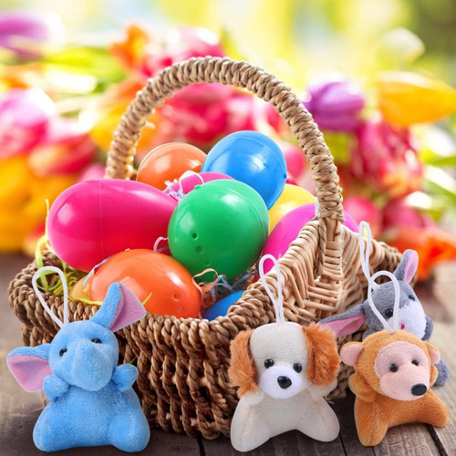 Juguetes De Peluche Para Huevos De Pascua De 2,3 Pulgadas