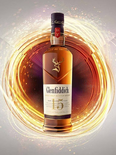 Imagen 5 de 7 de Whisky Glenfiddich 15 Años Single Malt 750ml En Estuche