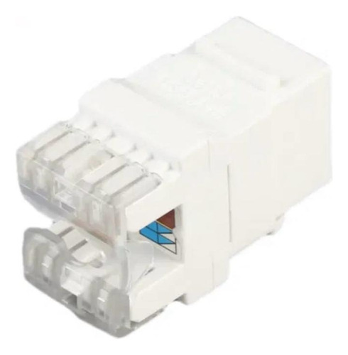 Jack Rj45 Cat5e Keystone Utp Ficha Conector X 10 Unidades