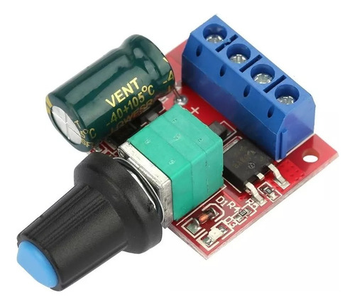 Regulador Controlador De Velocidad Motor Dc Pwm 4.5-35v 5a