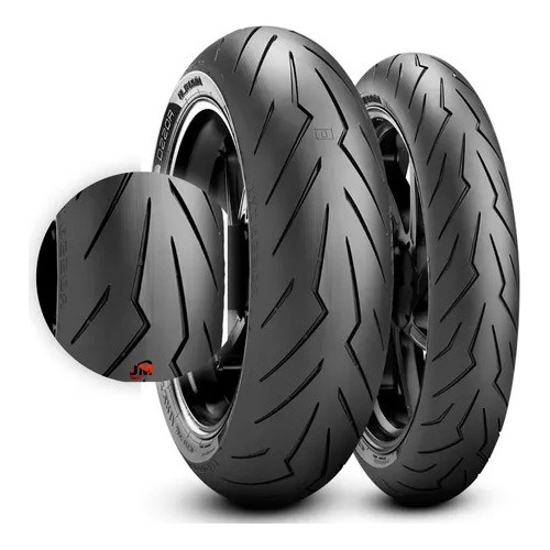 Llanta 150/60-17 Y 110/70-17 Diablo Rosso 3 Radial Duke200 