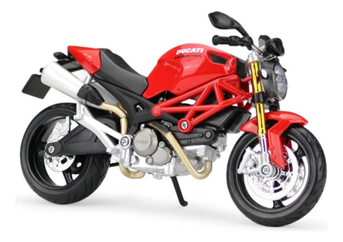 Moto Modelo Ducati Monster 696 Escala 1/12