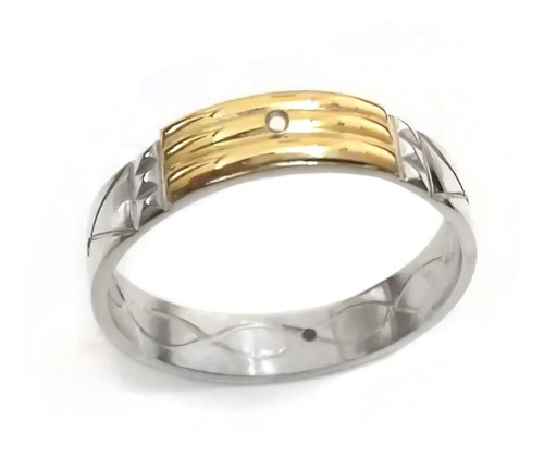 Anillo Atlante - Plata 925 Y Oro 18k - Amuleto Suerte Amor