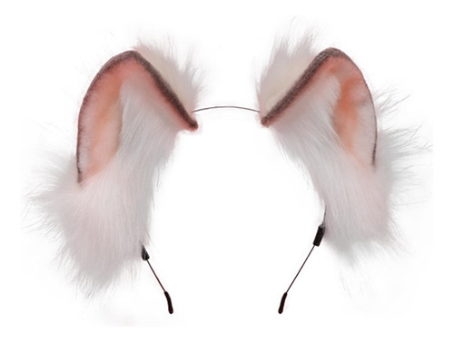 Disfraz De Diadema Con Orejas De Animales Divertidos Crema