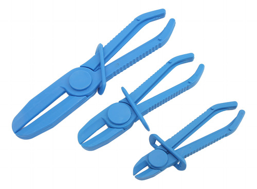 Pinza Para Tuberías De Combustible, 3 Unidades, Manguera Fle