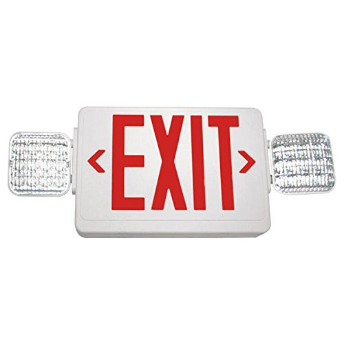 Cara Led Combinacion Exit Sign  Lampara Jefe Remote Capaz V