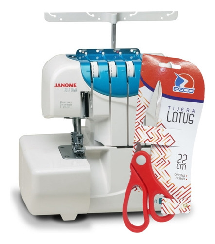 Janome 9110dx Altagama Overlock 4hilos 2019 / Casa Olguín