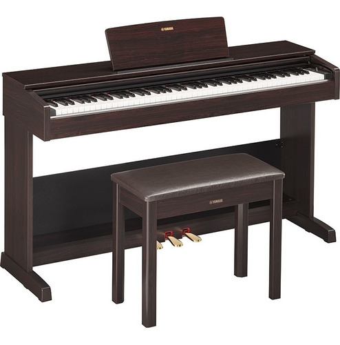 Piano Digital Yamaha Arius Ydp103 Rosewood C/banco 88 Teclas Cor Preto 110V/220V