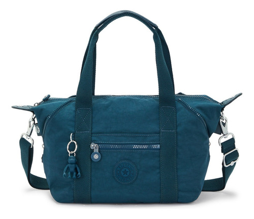 Bolsa Tote Kipling K013275hc Diseño Liso  Cosmic Emerald