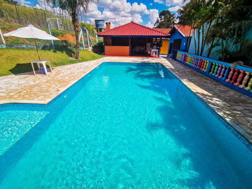 Imagem 19 de 30 de Belíssima E Ampla Chácara Com Piscina Aquecida
