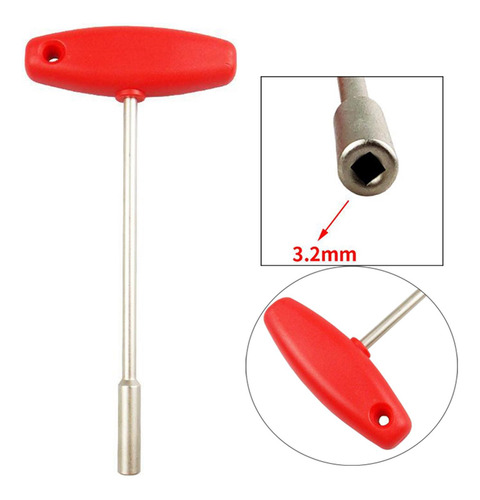 Bicicleta Oculta Radios Llave Bicicleta De Cuadrado 3,2 Mm