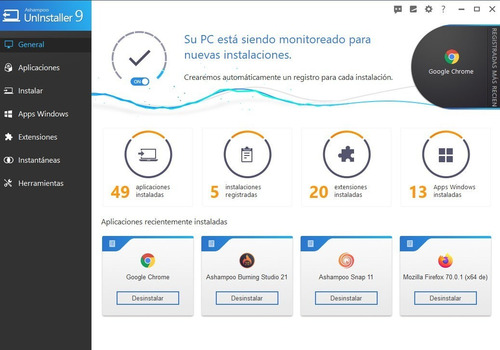 Imagen 4 de 4 de Desinstalador Software - Ashampoo Uninstaller / Lic.