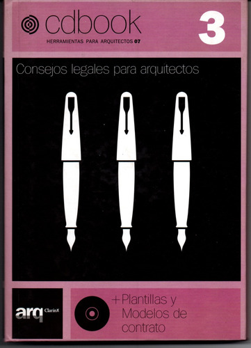Libro +cd Arq Consejos Legales Para Arquitectos Cdbook (Usado)