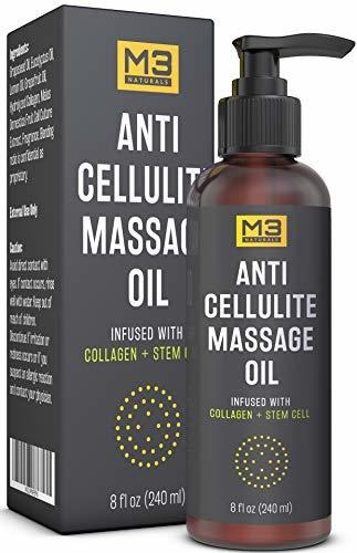 M3 Naturals - Aceite De Masaje Anticelulitis Infundido Con C