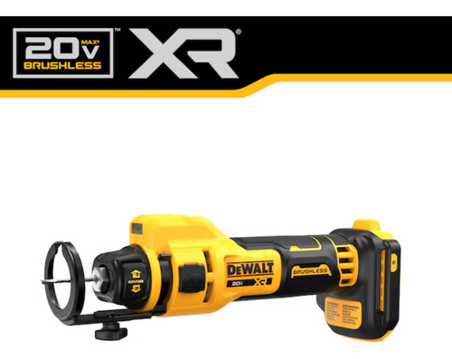 DEWALT XR Herramienta Rotatoria Cordless de 1 velocidad y 20 voltios Max para paneles de yeso y otras tareas Solo herramientaBatería no incluidio Dce555b