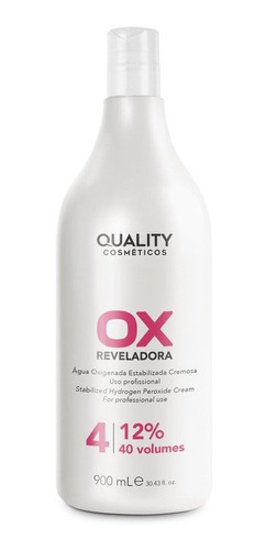 Ox Reveladora 40 Volumes 900ml Quality Cosméticos