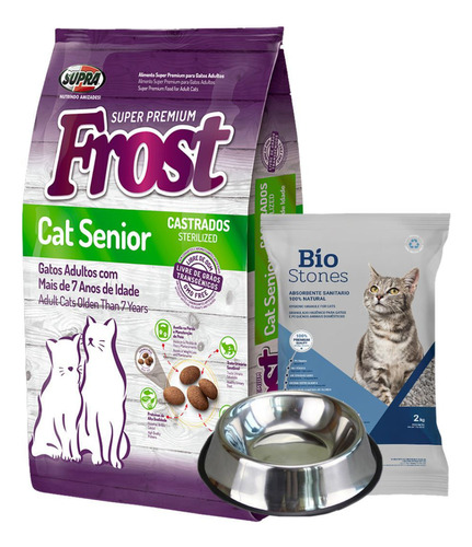 Comida Frost Cat Senior 10 Kg + Obsequio + Envío!