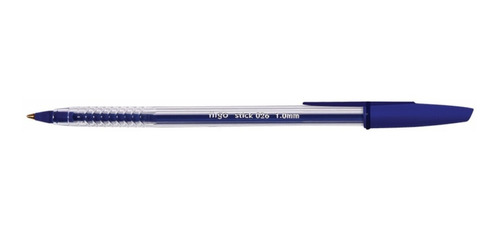 10 Lapicera  Boligrafo  Birome Filgo Stick 026 Azul 