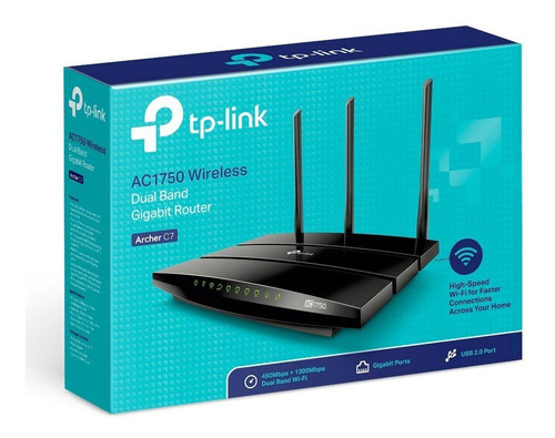 Router Archer C7 Ac1750 Banda Dual Gigabit Usb Wi Fi Pce