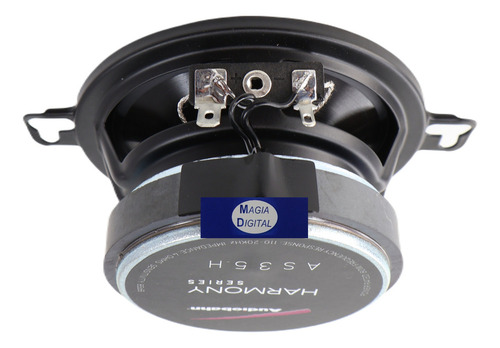 Bocinas 3.5 Pulgadas Audiobahn As35h 2 Vías 80 Watts Color Negro