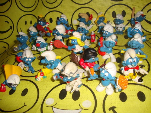 Pitufos Peyo Figuras Originales 2 Por $350 (Usado)