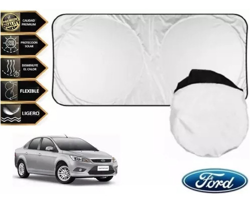 Cubre Sol Protector Solar C/ventosas Para Hb Ford Focus 2013