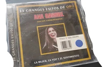 Ana Gabriel Cd Exitos Oro Original 1