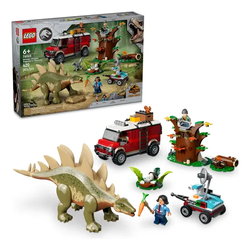 comprar Set De Construcción Lego Jurassic World Dinosaur Missions 76