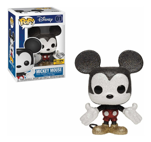 Mickey Mouse 01 Funko Pop Hot Topic Diamond Disney Protector