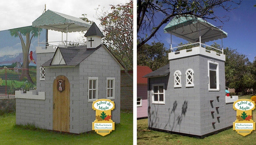 Casas Para Niños En Madera Para Patio, Casita Infantil Desde