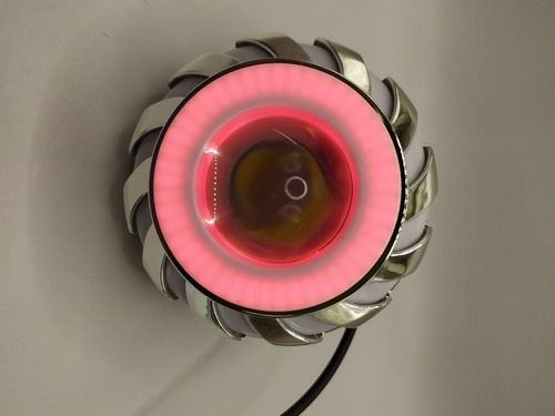 Imagen 7 de 7 de Faro Auxiliares Led Redondo 3´´ Strobo 4 Funciones Para Moto