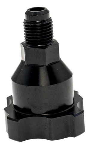 5 Conector Adaptador De Rosca 1p Negra De 10 Mm