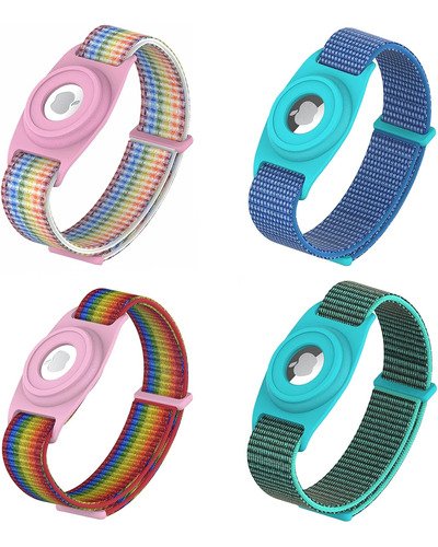 Pulseras De Reloj Hphre Airtag, Paquete De 4, Funda Airtags