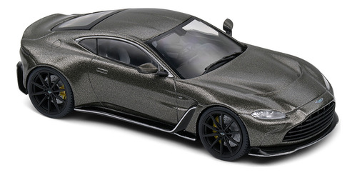 Miniatura Aston Martin Vantage V12 2023 Cinza Cumberland 1:43 Solido