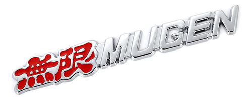 Para Honda Mugen Accord Civic Metal Sticker Badge