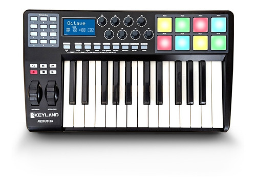 Teclado Midi Controlador Keyland Nexus 25 