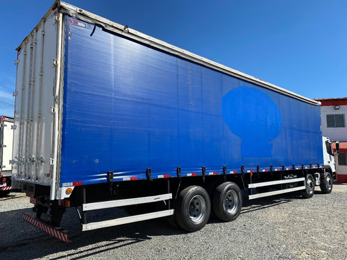 Imagem 6 de 14 de Mb Atego 2426 /2014- Bitruck Leito Com Baú Sider 11,60 Mt